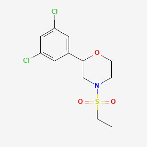 2-(3,5-Dichlorophenyl)-4-(ethylsulfonyl)morpholine