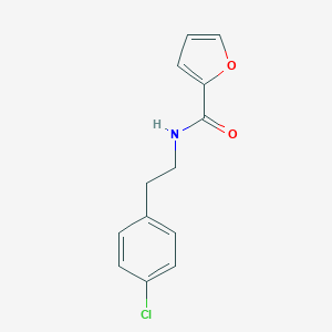 molecular formula C13H12ClNO2 B247719 N-[2-(4-chlorophenyl)ethyl]furan-2-carboxamide 