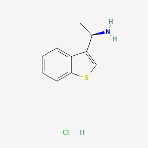 (R)-1-(benzo[b]thiophen-3-yl)ethanamine hydrochloride
