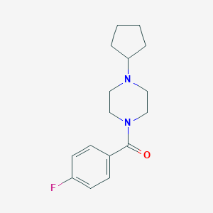 1-Cyclopentyl-4-(4-fluorobenzoyl)piperazine