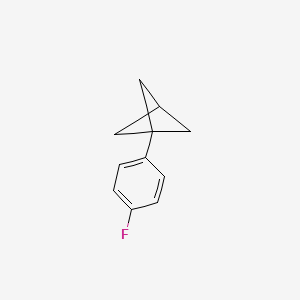 molecular formula C11H11F B2477393 1-(4-Fluorofenil)biciclo[1.1.1]pentano CAS No. 271767-84-1