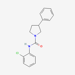 N-(2-chlorophenyl)-3-phenylpyrrolidine-1-carboxamide