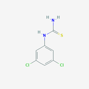 molecular formula C7H6Cl2N2S B024775 3,5-二氯苯基硫脲 CAS No. 107707-33-5