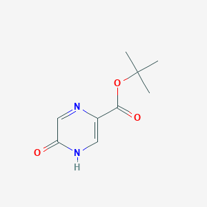 molecular formula C9H12N2O3 B2477583 tert-Butyl 5-hydroxypyrazine-2-carboxylate CAS No. 1259478-79-9