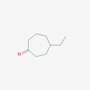 molecular formula C9H16O B2477676 4-乙基环庚酮 CAS No. 134390-78-6
