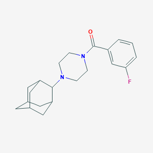1-(2-Adamantyl)-4-(3-fluorobenzoyl)piperazine