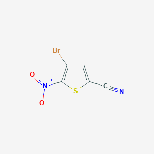 4-Bromo-5-nitro-thiophene-2-carbonitrile