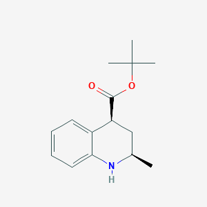 Tert-butyl (2R,4S)-2-methyl-1,2,3,4-tetrahydroquinoline-4-carboxylate