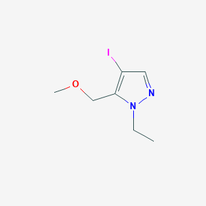 1-ethyl-4-iodo-5-(methoxymethyl)-1H-pyrazole