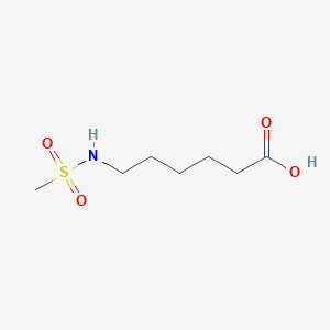 B2477894 6-(Methanesulfonamido)hexanoic acid CAS No. 105612-01-9