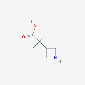 2-(Azetidin-3-yl)-2-methylpropanoic acid