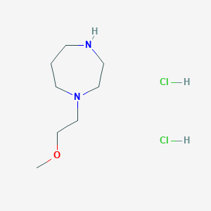 1-(2-Methoxyethyl)-1,4-diazepane;dihydrochloride