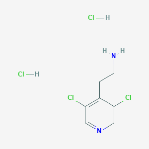2-(3,5-Dichloropyridin-4-yl)ethanamine;dihydrochloride
