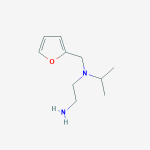 molecular formula C10H18N2O B2478149 N*1*-Furan-2-ylmethyl-N*1*-isopropyl-ethane-1,2-diamine CAS No. 1181600-76-9