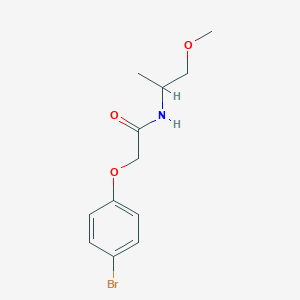 2-(4-bromophenoxy)-N-(1-methoxypropan-2-yl)acetamide