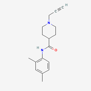 N-(2,4-Dimethylphenyl)-1-prop-2-ynylpiperidine-4-carboxamide