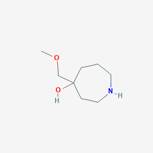 4-(Methoxymethyl)azepan-4-ol