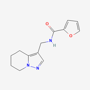N-((4,5,6,7-tetrahydropyrazolo[1,5-a]pyridin-3-yl)methyl)furan-2-carboxamide