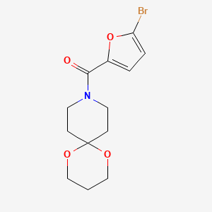 (5-Bromofuran-2-yl)(1,5-dioxa-9-azaspiro[5.5]undecan-9-yl)methanone