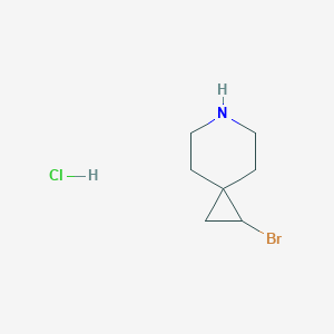 1-Bromo-6-azaspiro[2.5]octane hydrochloride