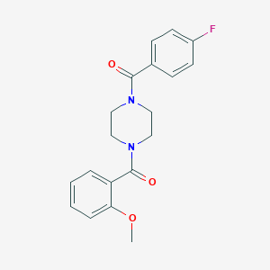 1-(4-Fluorobenzoyl)-4-(2-methoxybenzoyl)piperazine