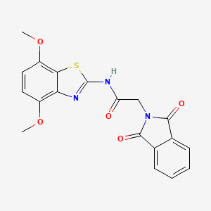 N-(4,7-dimethoxybenzo[d]thiazol-2-yl)-2-(1,3-dioxoisoindolin-2-yl)acetamide