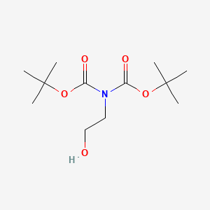 molecular formula C12H23NO5 B2478498 二叔丁基（2-羟乙基）亚氨基二碳酸酯 CAS No. 849727-12-4