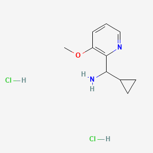 Cyclopropyl(3-methoxypyridin-2-yl)methanamine dihydrochloride