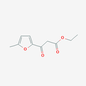 molecular formula C10H12O4 B2478575 Ethyl 3-(5-methylfuran-2-yl)-3-oxopropanoate CAS No. 5896-37-7
