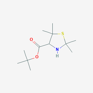 Tert-butyl 2,2,5,5-tetramethyl-1,3-thiazolidine-4-carboxylate