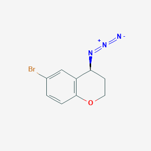 (4S)-4-Azido-6-bromo-3,4-dihydro-2H-chromene