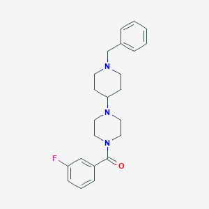 [4-(1-Benzyl-piperidin-4-yl)-piperazin-1-yl]-(3-fluoro-phenyl)-methanone