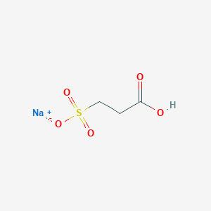 molecular formula C3H5NaO5S B2478695 Sodium 2-carboxyethane-1-sulfonate CAS No. 148048-91-3