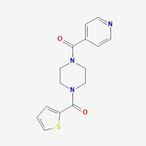 1-Isonicotinoyl-4-(2-thienylcarbonyl)piperazine