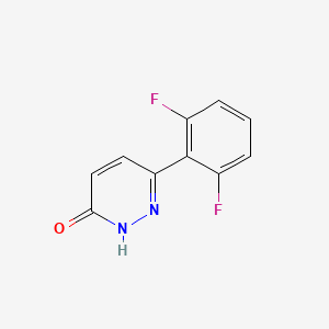6-(2,6-Difluorophenyl)-2,3-dihydropyridazin-3-one