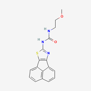 molecular formula C17H15N3O2S B2478877 1-(Acenaphtho[1,2-d]thiazol-8-yl)-3-(2-methoxyethyl)urea CAS No. 1219844-27-5