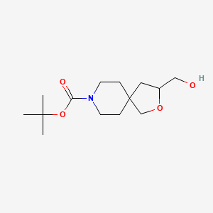 Tert-butyl 3-(hydroxymethyl)-2-oxa-8-azaspiro[4.5]decane-8-carboxylate