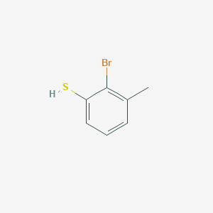 molecular formula C7H7BrS B2479047 2-溴-3-甲硫基苯酚 CAS No. 1263377-50-9