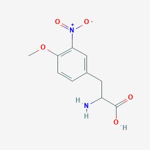 molecular formula C10H12N2O5 B2479088 O-methyl-3-nitrotyrosine CAS No. 90899-87-9