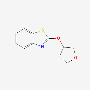 2-(Oxolan-3-yloxy)-1,3-benzothiazole