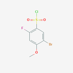 5-Bromo-2-fluoro-4-methoxybenzenesulfonyl chloride