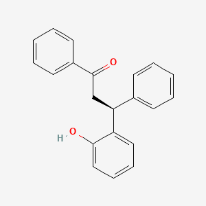 molecular formula C21H18O2 B2479260 (3S)-3-(2-hydroxyphenyl)-1,3-diphenylpropan-1-one CAS No. 2058772-12-4