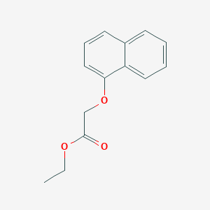 molecular formula C14H14O3 B2479290 Ethyl 2-(naphthalen-1-yloxy)acetate CAS No. 41643-81-6