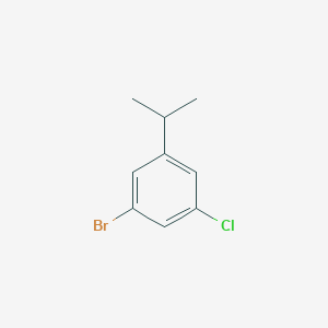 molecular formula C9H10BrCl B2479433 1-Bromo-3-chloro-5-(propan-2-yl)benzene CAS No. 1369900-53-7