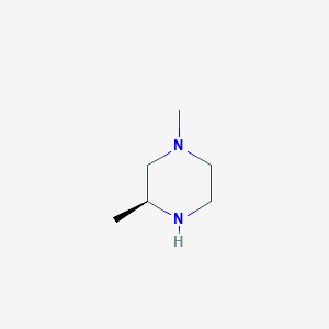 molecular formula C6H14N2 B2479536 (S)-1,3-Dimethylpiperazin CAS No. 1152367-80-0