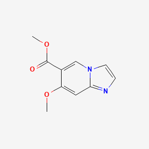 Methyl 7-methoxyimidazo[1,2-a]pyridine-6-carboxylate