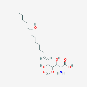 molecular formula C22H41NO7 B024797 Fumifungin CAS No. 110231-33-9