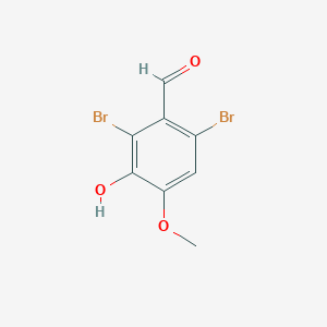 2,6-Dibromo-3-hydroxy-4-methoxybenzaldehyde