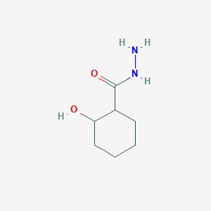 molecular formula C7H14N2O2 B024801 2-Hydroxycyclohexane-1-carbohydrazide CAS No. 100948-90-1
