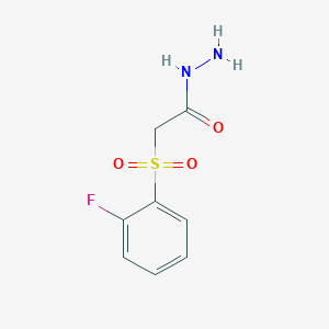 2-[(2-Fluorophenyl)sulfonyl]acetohydrazide